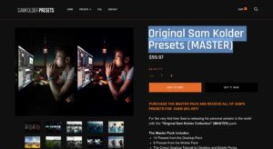 Original Sam Kolder Presets (MASTER)